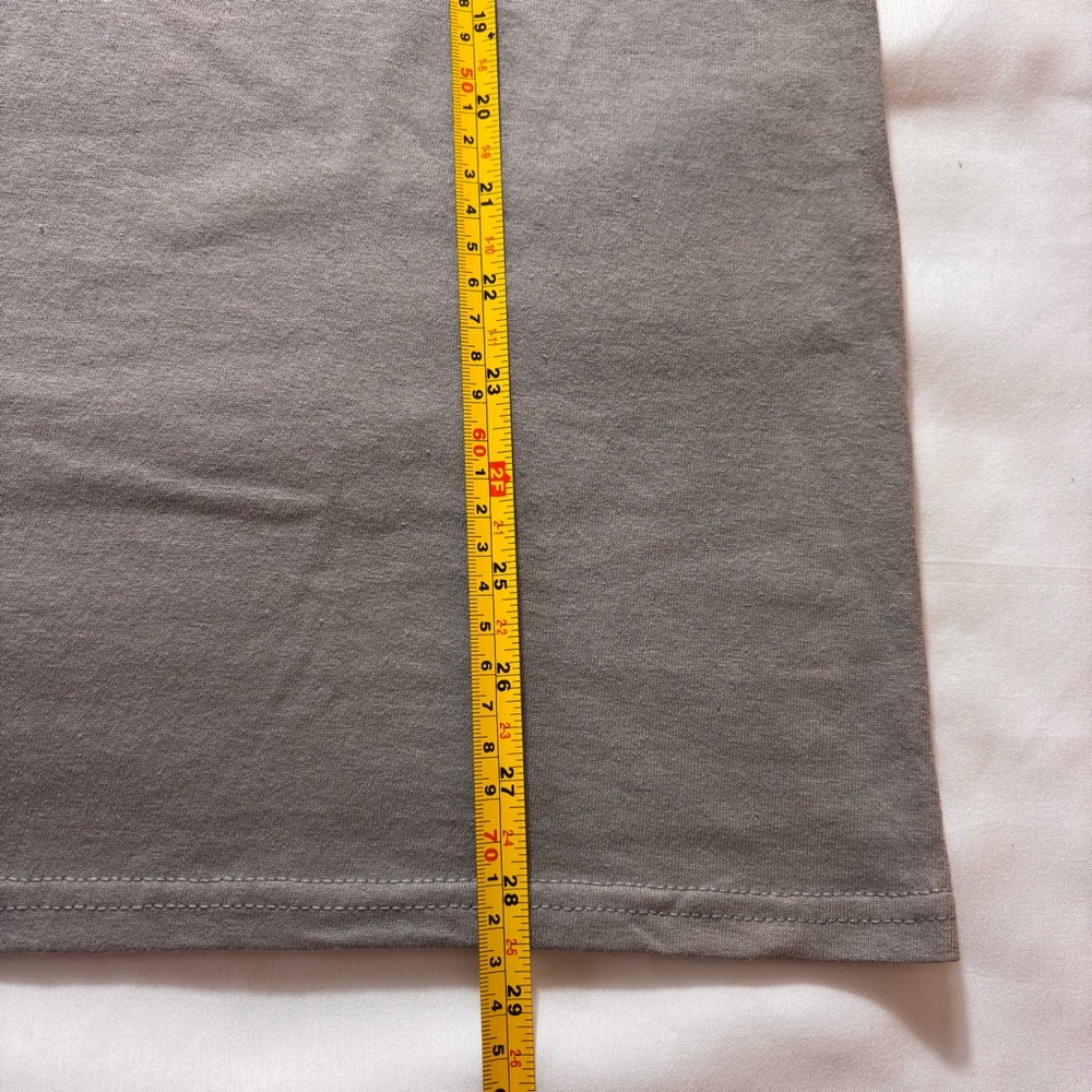 Port & Company Mens Graphic Tee Humor Short Sleeve T-Shirt Gray Size Medium - Picture 12 of 12